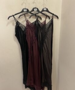 Vestido lencero asimétrico