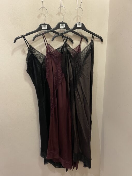 Vestido lencero asimétrico