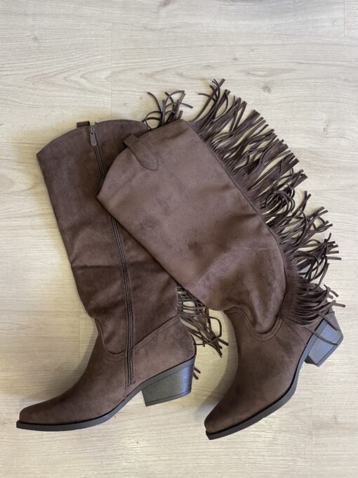 Botas flecos