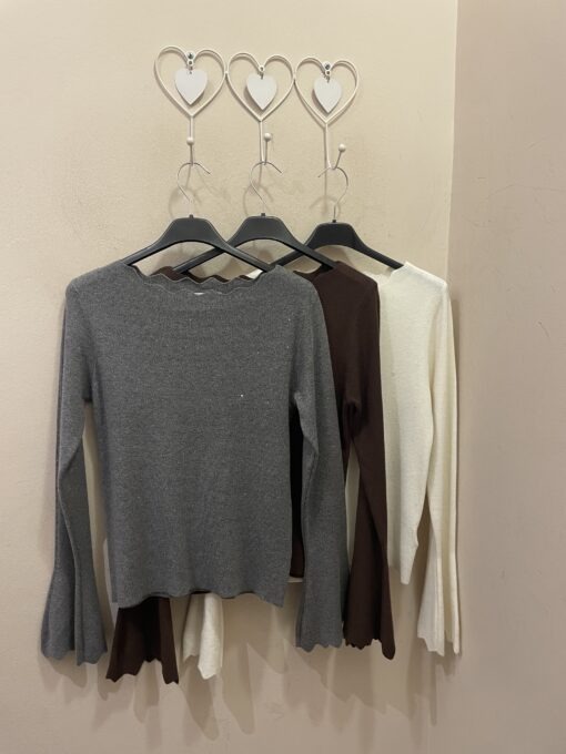Jersey ondas strass
