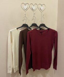 Jersey básico  cuello redondo