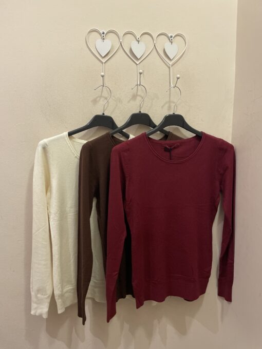 Jersey básico  cuello redondo