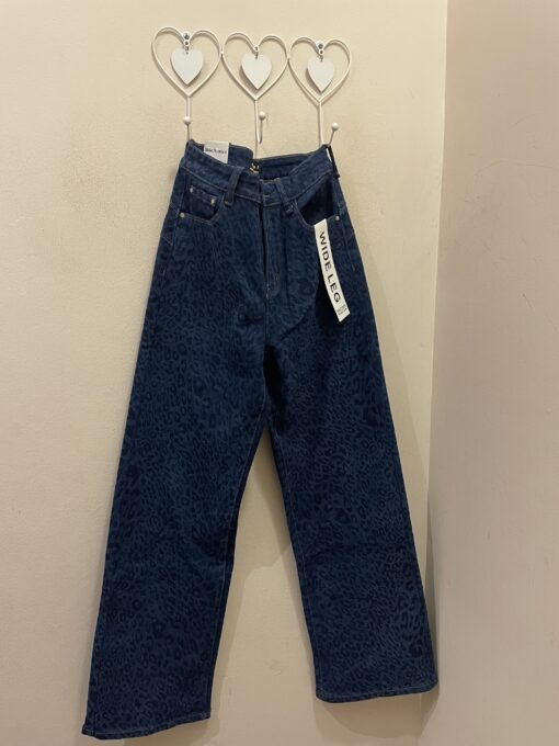 Jean animal print