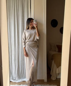 Conjunto Jerez manga larga