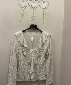 Camiseta encaje volante