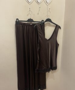 Conjunto pantalón lencero y lencera