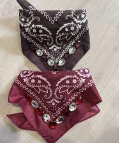 Pañuelo joya chocolate