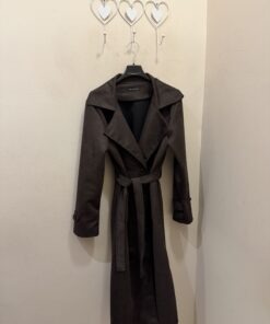 Maxi trench chocolate