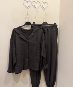 Conjunto pantalón y chaqueta algodón