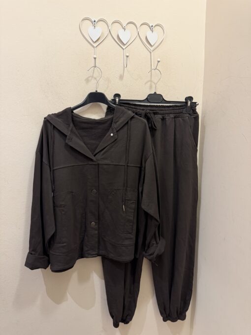 Conjunto pantalón y chaqueta algodón