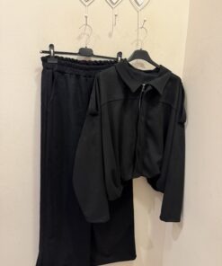 Conjunto bomber y pantalón antelina