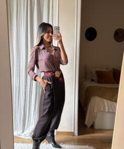 Cinturón elástico rombos