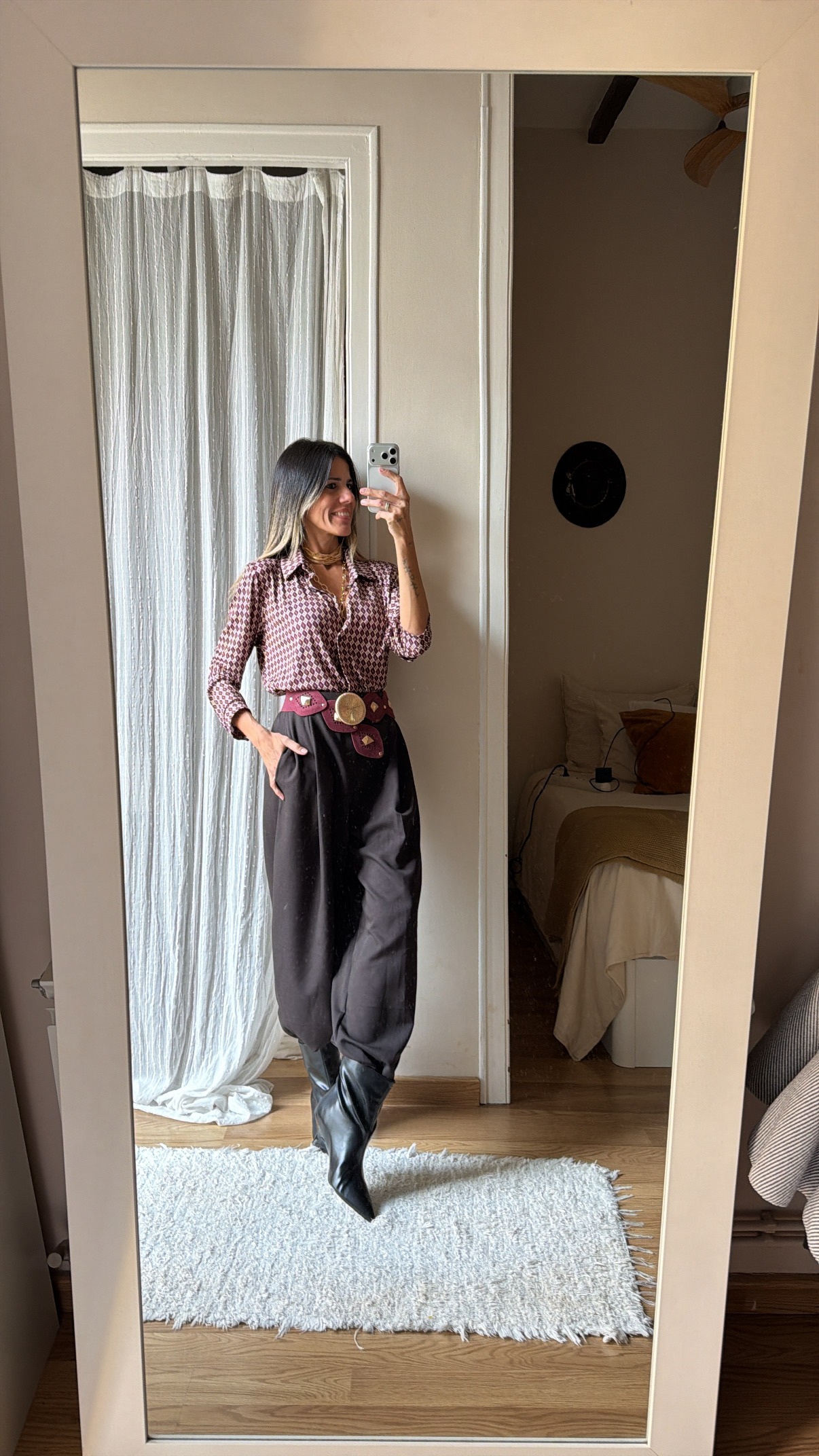 Camisa rombos - Imagen 2