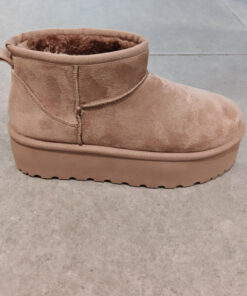 Botin teddy Taupe