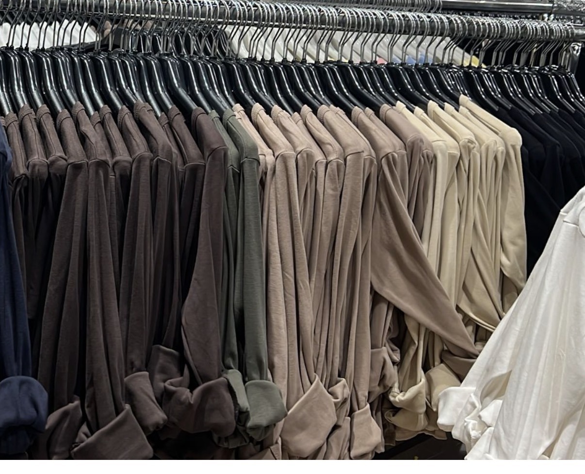 Camiseta pico manga larga - Imagen 2