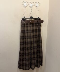 Pantalón cuadros marrones