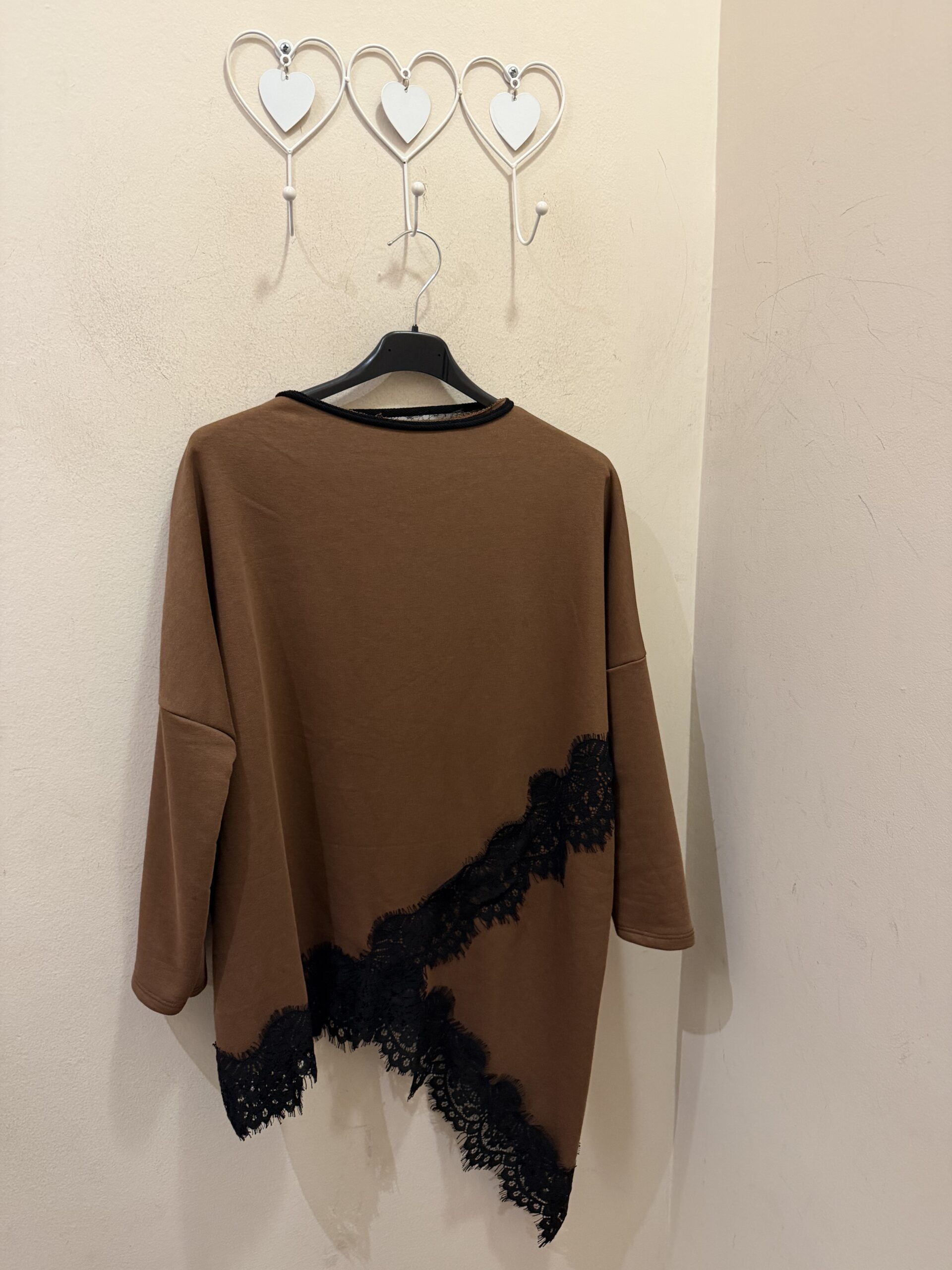 Sudadera asimétrica