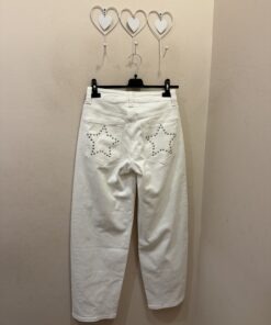 Tejano ballon estrella blanco