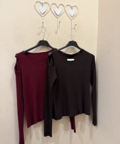 Jersey hombro descubierto