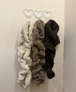 Bufanda teddy rizada