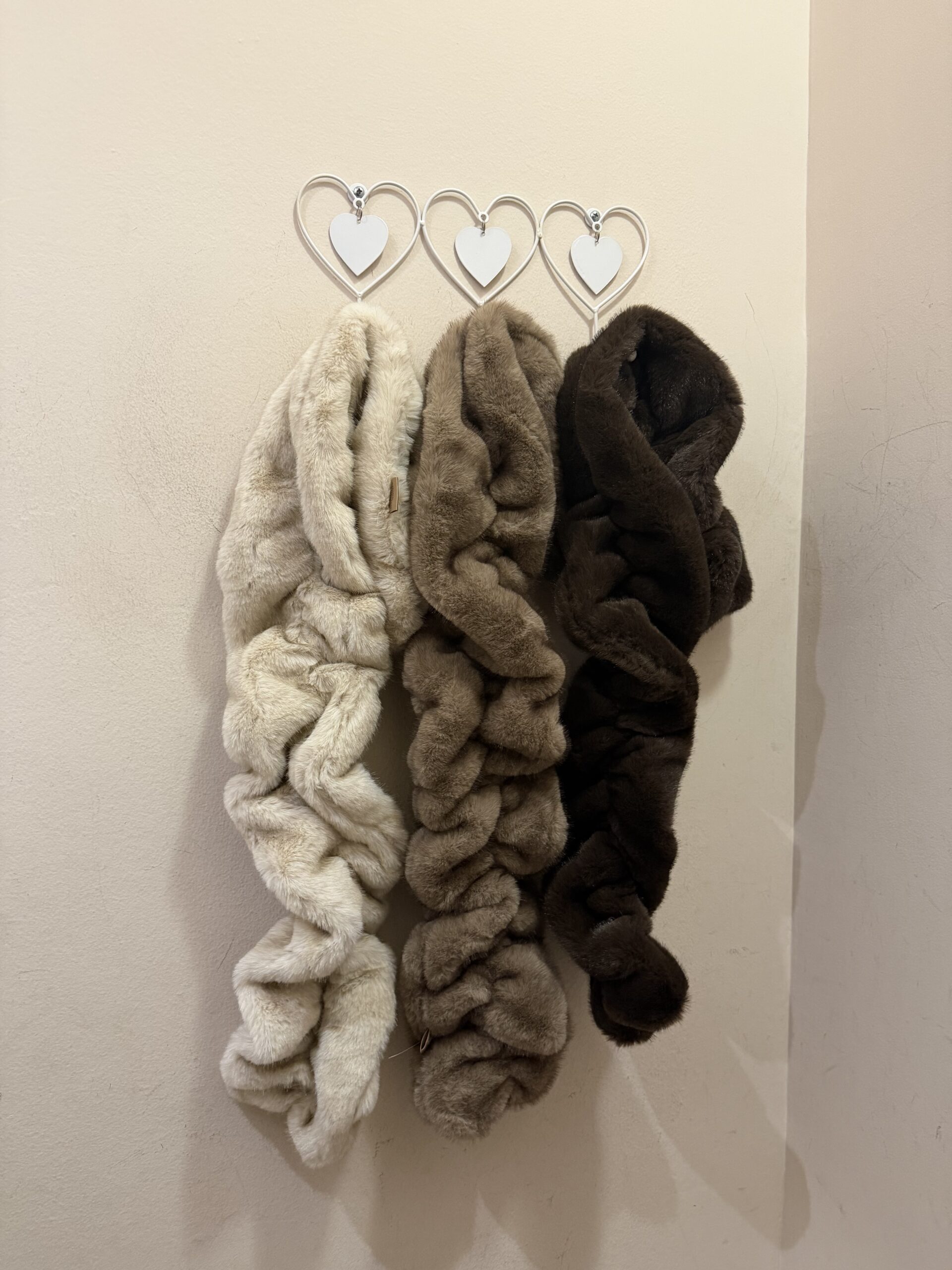 Bufanda teddy rizada