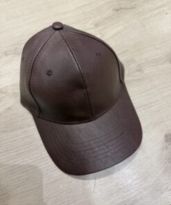 Gorra eco Piel chocolate