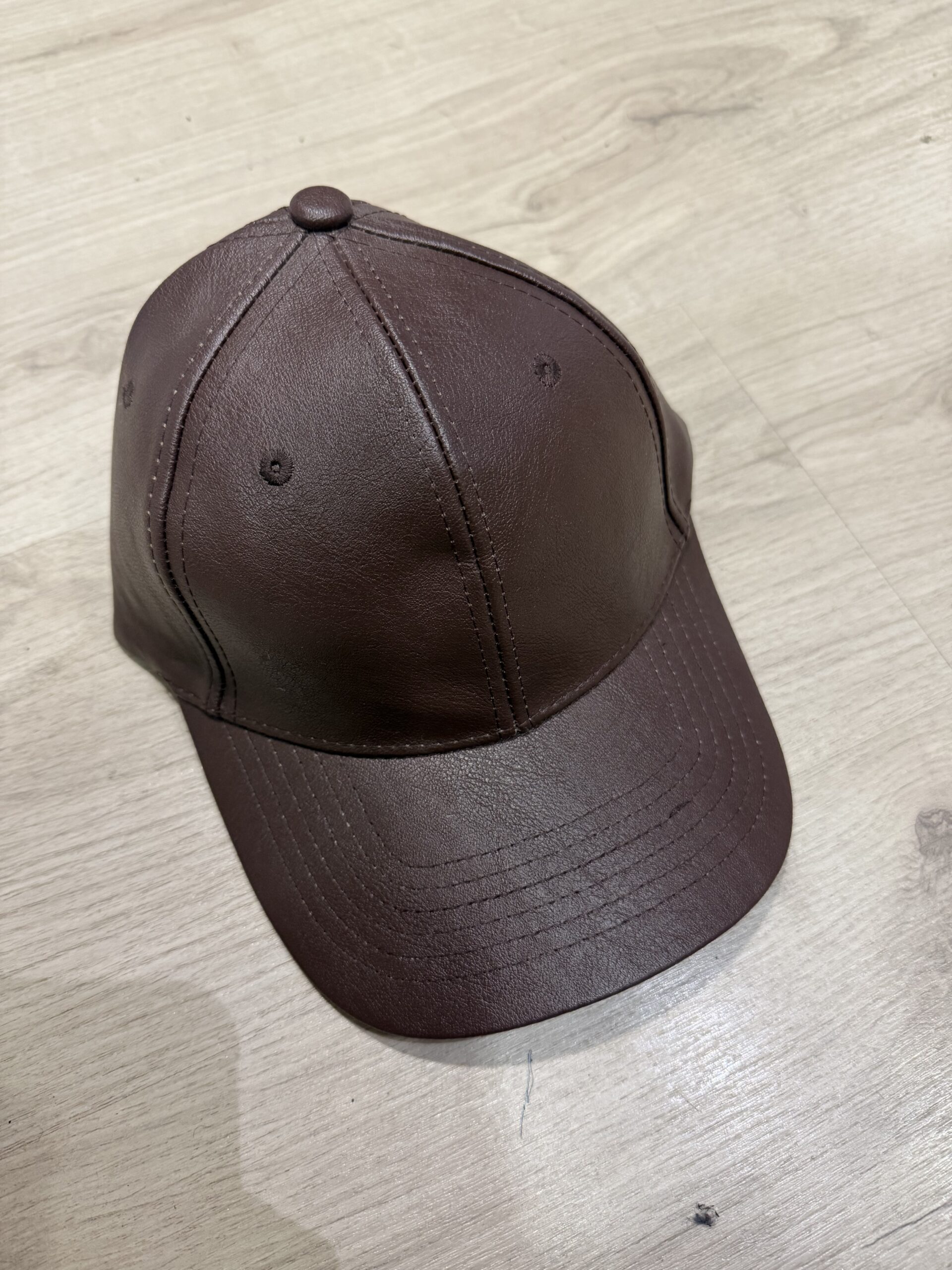 Gorra eco Piel chocolate
