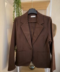 Blazer codera chocolate