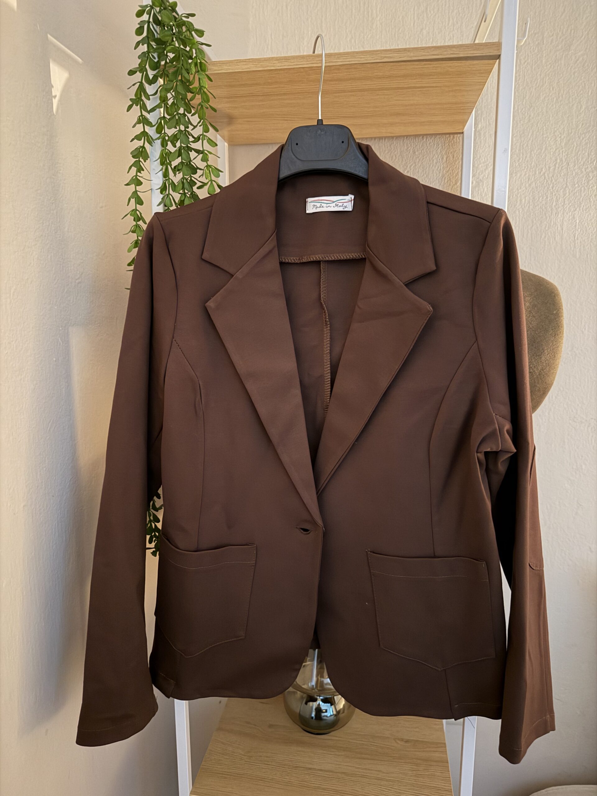 Blazer codera chocolate