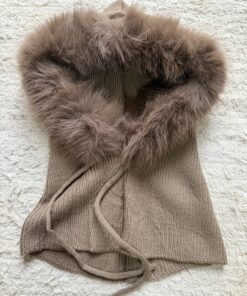 Balaclava Taupe sin botones