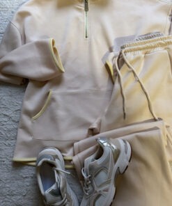 Conjunto casual vainilla y beige