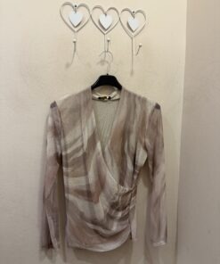 Camiseta tul escote aguas