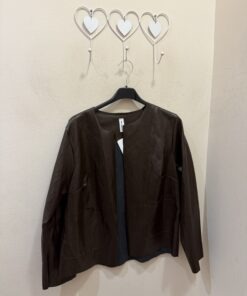 Chaqueta eco chocolate