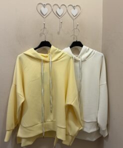 Sudadera cordón lurex