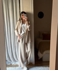 Conjunto Blazer capa aire y pantalón