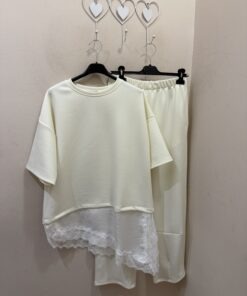 Conjunto capa aire vainilla