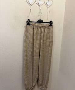 Pantalón cuadros bombacho