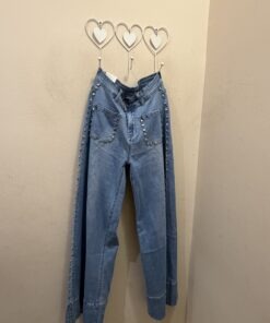 Tejano tachas bolsillos