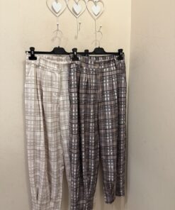 Pantalón Ballon cuadros