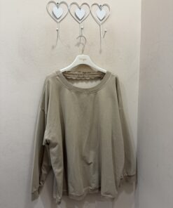 Sudadera puntilla espalda