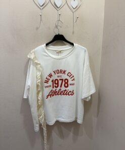 Camiseta blanca encaje