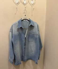Sobre camisa Strass denim