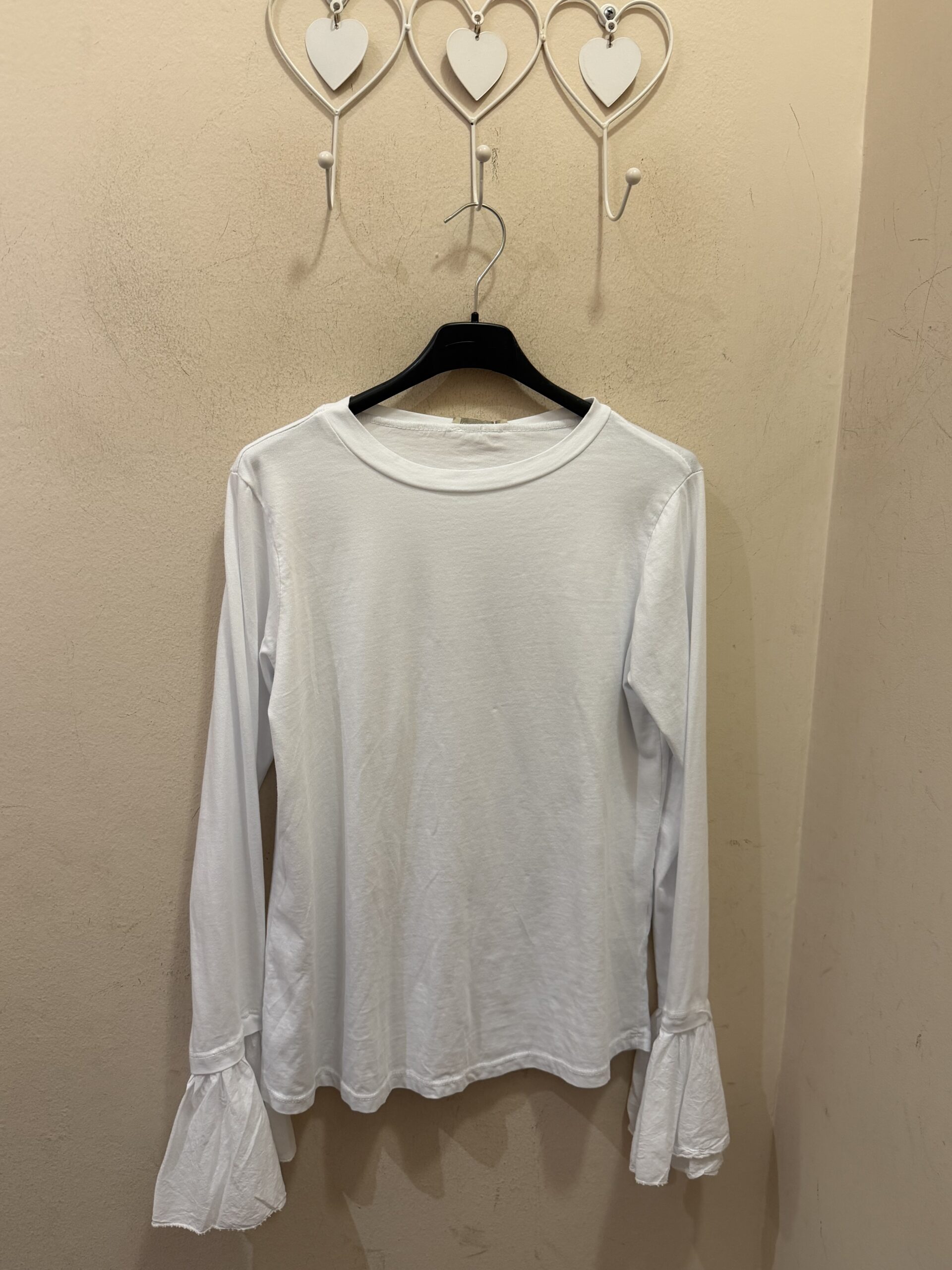 Camiseta blanca mangas