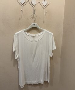 Camiseta fluida manga corta