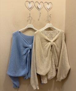 Jersey espalda trenzada