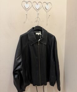 Cazadora polipiel ajustable