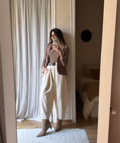 Pantalón casual globo