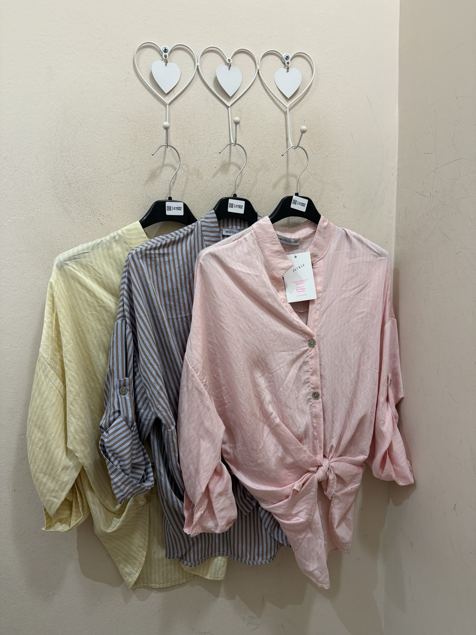 Camisa cuello mao raya