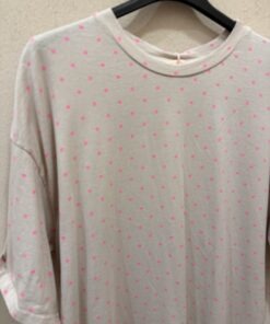 Alternative view of Camiseta lunares rosa flúor