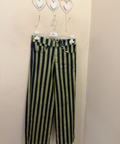 Pantalón raya Lima y marino